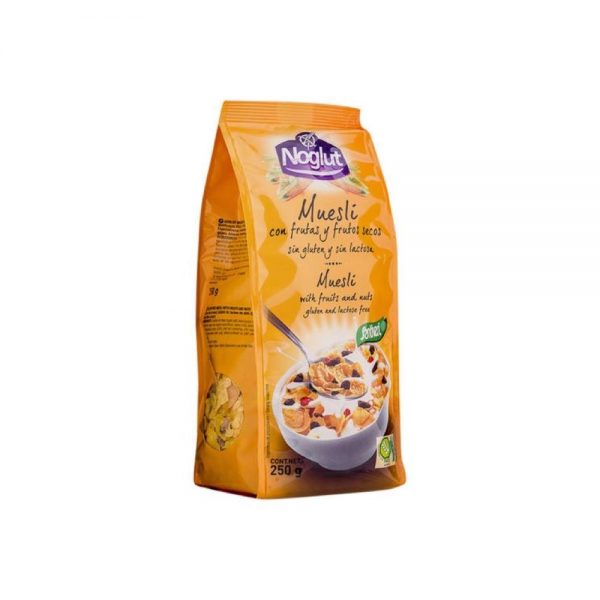 Muesli com Frutas e Frutos Secos 250 g - Noglut