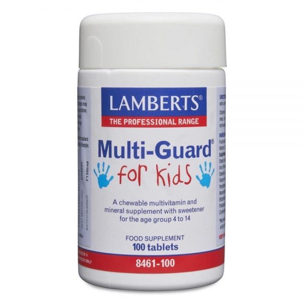 Multiguard For Kids 100 comprimidos - Lamberts