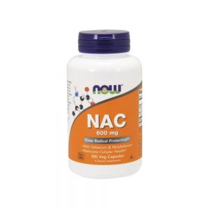 NAC 600 mg 100 cápsulas - Now