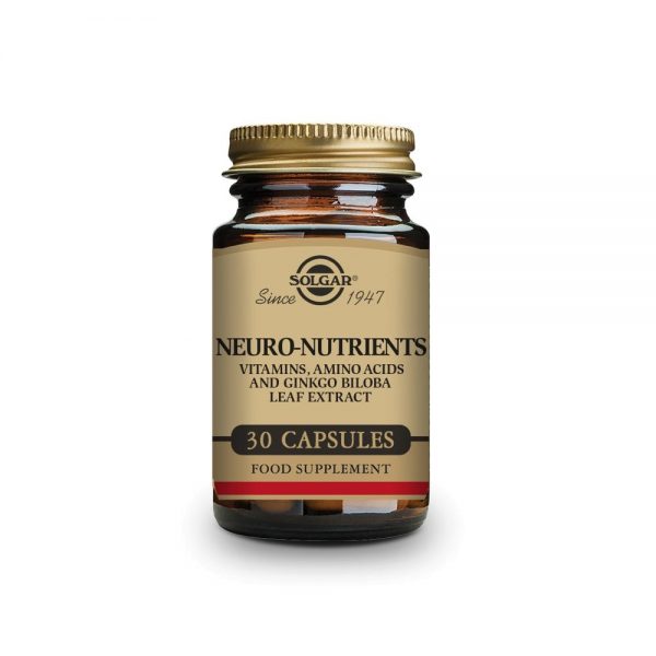 Neuro Nutrientes 30 cápsulas - Solgar