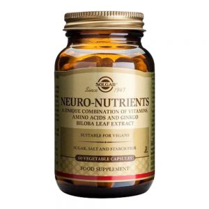 Neuro Nutrientes 60 cápsulas - Solgar