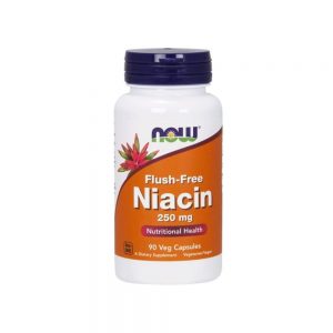 Niacina Flush Free 250 mg 90 cápsulas vegetais - Now