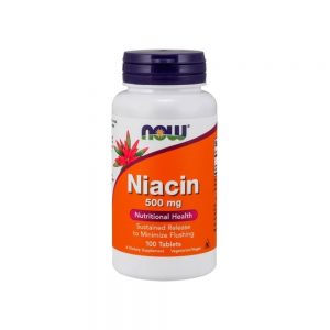 Niacina 500 mg 100 comprimidos - Now