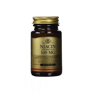 Niacina 100 mg 100 cápsulas - Solgar