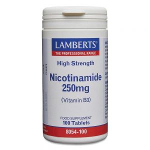 Nicotinamide 250 mg 100 comprimidos - Lamberts