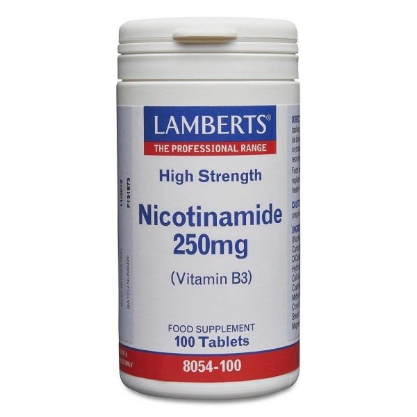 Nicotinamide 250 mg 100 comprimidos - Lamberts
