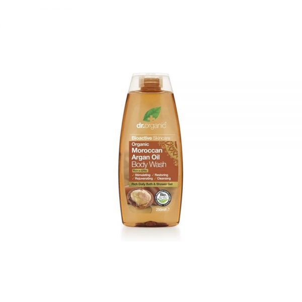 Aceite de Argan Gel de Baño Bio 250 ml - Dr. Organic