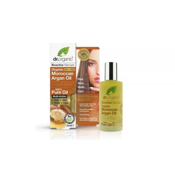 Óleo de Argão Óleo 100% Puro Bio 50 ml - Dr. Organic