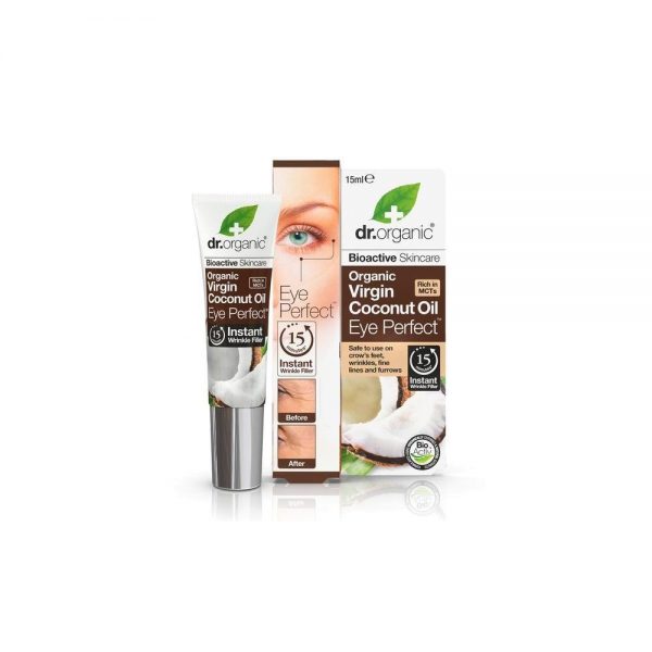 Óleo de Coco Virgem Bio Sérum Olhos 15 ml - Dr. Organic