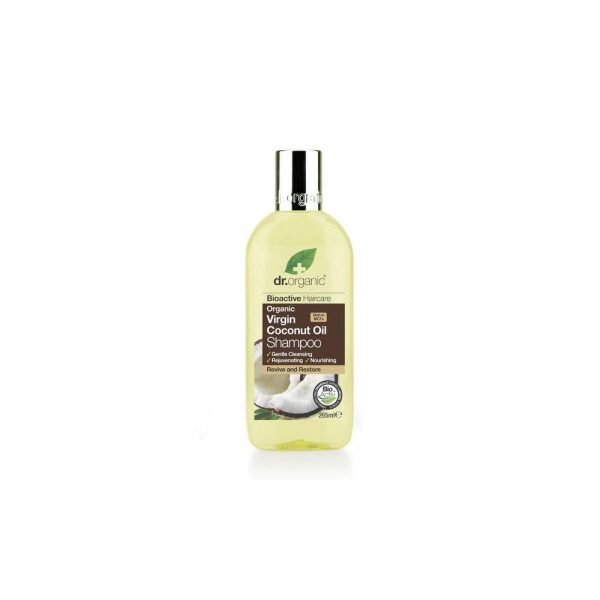 Aceite de Coco Virgen Champú Bio 265 ml - Dr. Organic