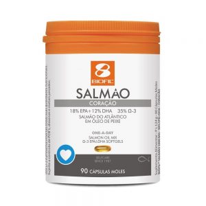 Óleo de salmão 1000 mg 90 cápsulas - Biofil