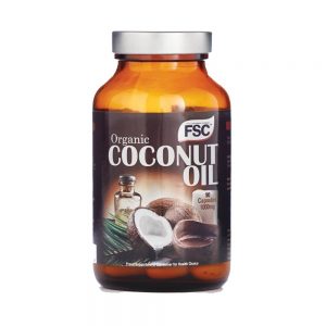 Óleo de Coco Orgânico 1000 mg 90 cápsulas - Fsc