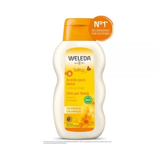 Óleo Corpo Bebé Calêndula 200 ml - Weleda Baby