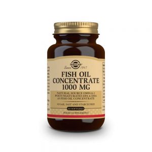 Óleo de Peixe Concentrado 1000mg 60 cápsulas - Solgar