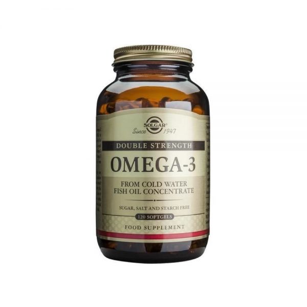 Omega-3 Double Strenght 120 cápsulas - Solgar