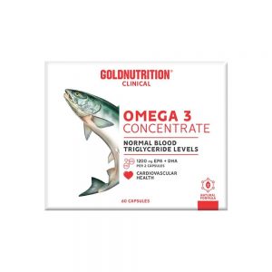 Omega 3 Concentrate 60 cápsulas - Gold Nutrition