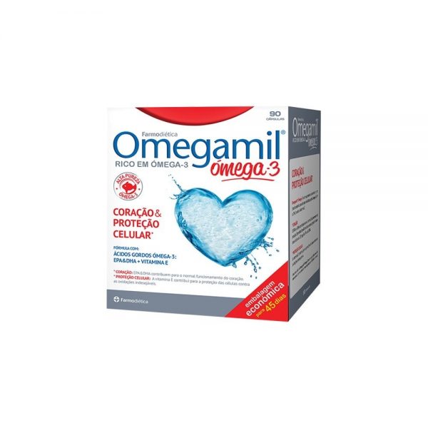 Omegamil 90 cápsulas - Farmodiética