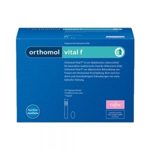Orthomol Vital F 30 Pó + Cápsulas