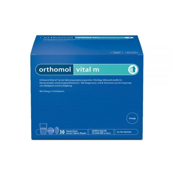 Orthomol Vital M - 30 Pó + Cápsulas