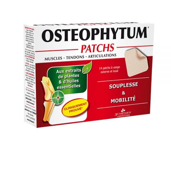Osteophytum 14 adesivos - 3 Chênes