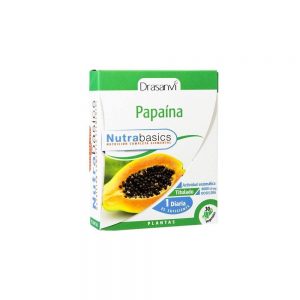 Papaína 30 cápsulas vegetais - Nutrabasics Drasanvi