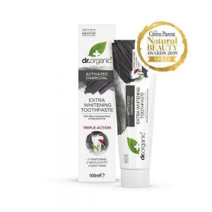 Carvão Vegetal Ativado Pasta de Dentes Bio 100 ml - Dr. Organic