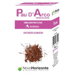 Pau D´Arco 400 mg 60 cápsulas - Novo Horizonte