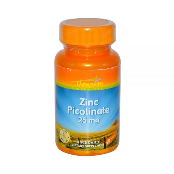 Picolinato de Zinco 25 mg 60 comprimidos - Thompson