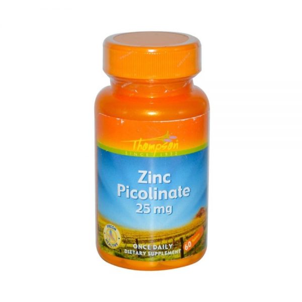 Picolinato de Zinc 25 mg 60 comprimidos - Thompson