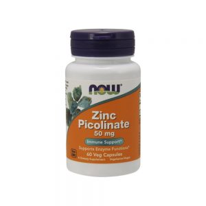 Picolinato de Zinco 50 mg 60 cápsulas - Now