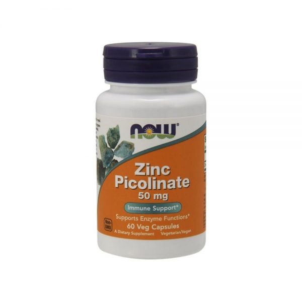 Picolinato de Zinco 50 mg 60 cápsulas - Now