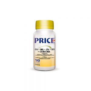 Ca + Mg + Zn + D3 + Curcuma 90 comprimidos - Price