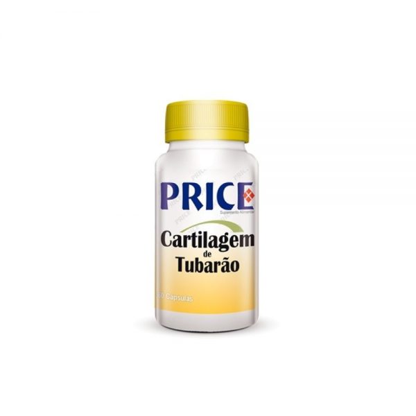 Cartilagem de Tubarão 500 mg 60 cápsulas - Price