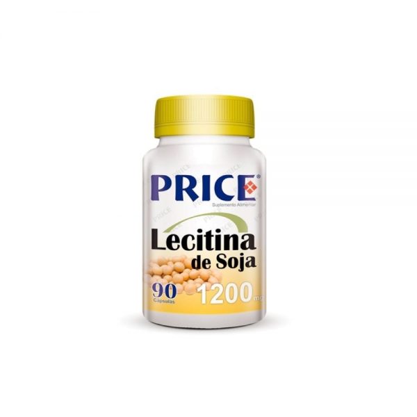 Lecitina de Soja 1200 mg 90 cápsulas - Price