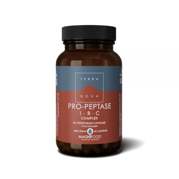 Pro-Peptase IRC Complex 50 cápsulas - Terra Nova