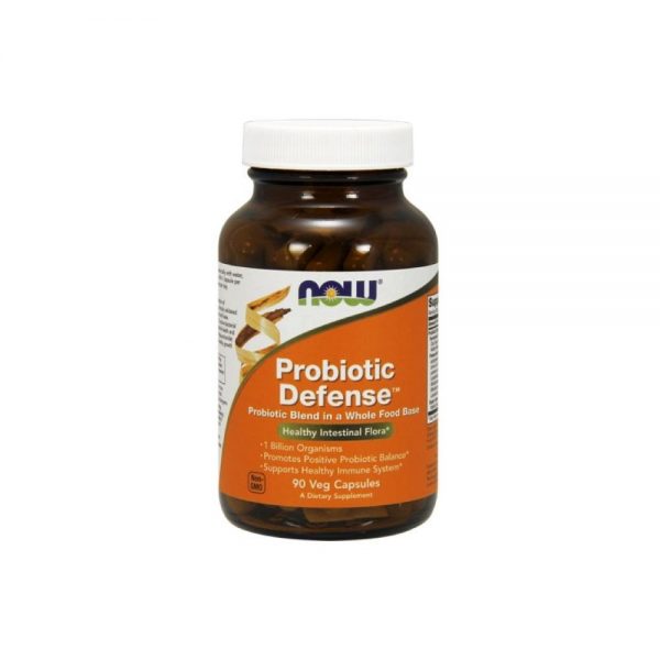 Probiotico Defense 90 cápsulas vegetais - Now