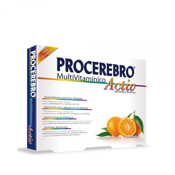 Procerebro Multivitaminico Activ 30 cápsulas