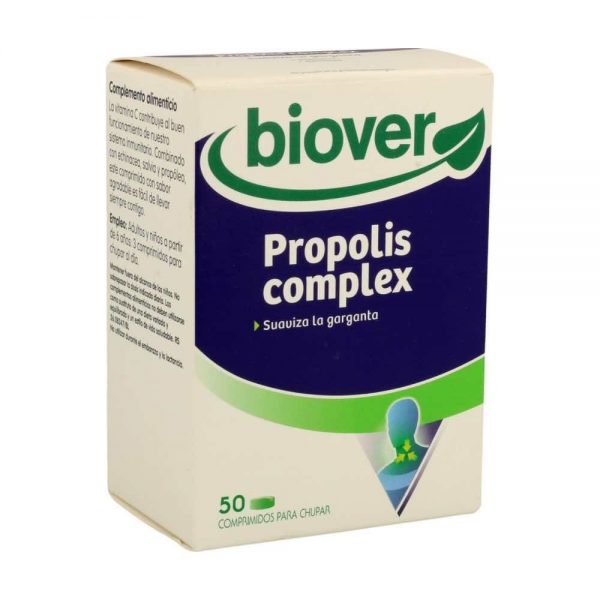 Propolis Complex 50 pastilhas - Biover Inverno