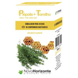 Própolis + Tomilho 90 comprimidos - Novo Horizonte