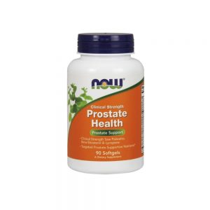 Prostate Health Clinical Strenght 90 cápsulas vegetais - Now