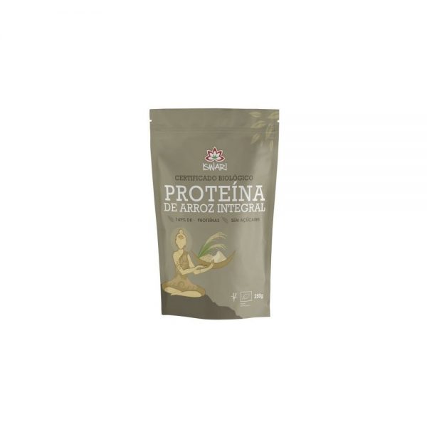 Proteína de arroz integral 250 g - Iswari
