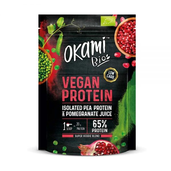 Proteína de Ervilha com Romã 500 g - Okami Bio