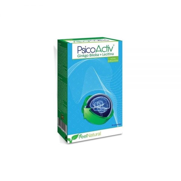 Psico Activ + Ginkgo Biloba 30 ampollas - Feel Natural