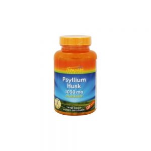 Psyllium Husk 1050 mg 120 cápsulas - Thompson