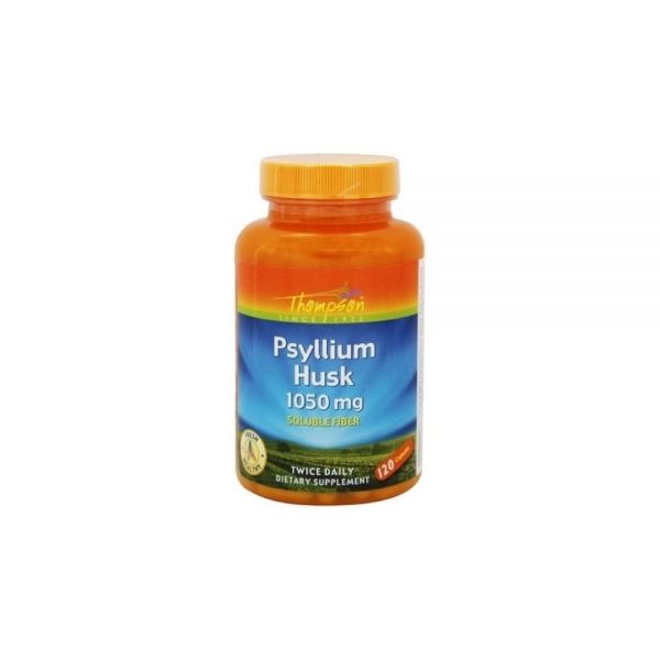 Psyllium Husk 1050 mg 120 cápsulas - Thompson