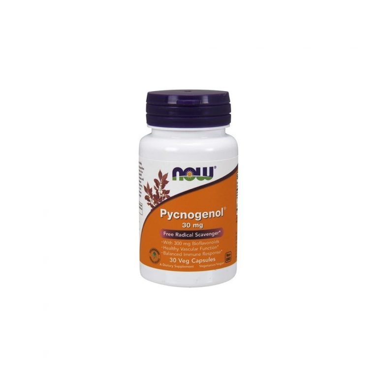 Pycnogenol 30 mg 30 cápsulas Now