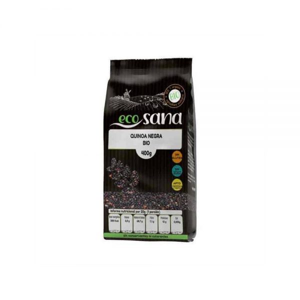 Quinoa Negra Bio 400 g - Ecosana