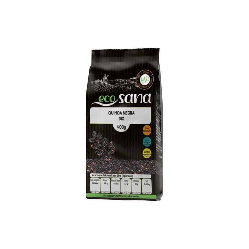 Quinoa Preta Bio 400 g - Ecosana