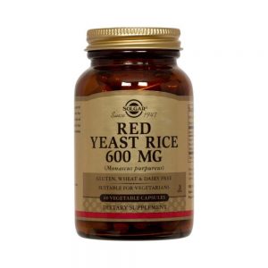 Red Yeast Rice 600 mg 60 cápsulas - Solgar