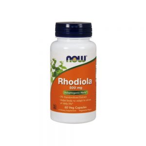Rhodiola 500 mg 60 cápsulas vegetais - Now